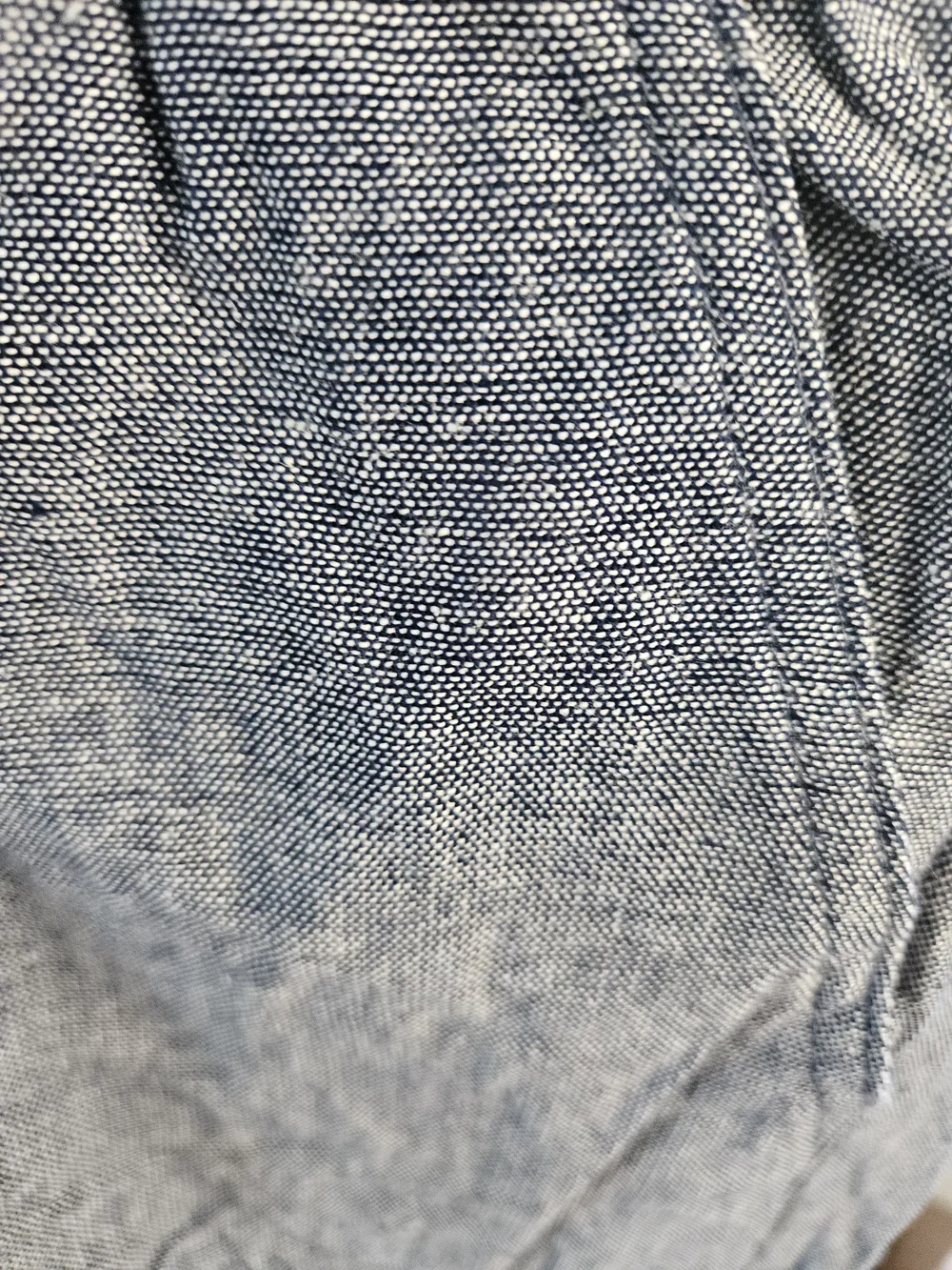 Men's Gap Casual Elastic Waist Linen Pants - Blue